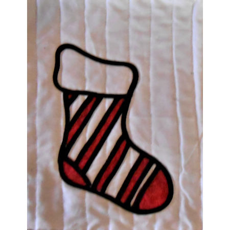 Homespun ChristmasChristmas StockingComplete Kit - Product Image