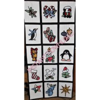 Homespun ChristmasComplete Set of 15 BlocksDownloadable Pattern Set - Product Image