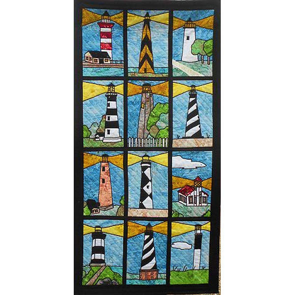 Lighthouses of North CarolinaComplete Kit (12 Patterns) - Product Image