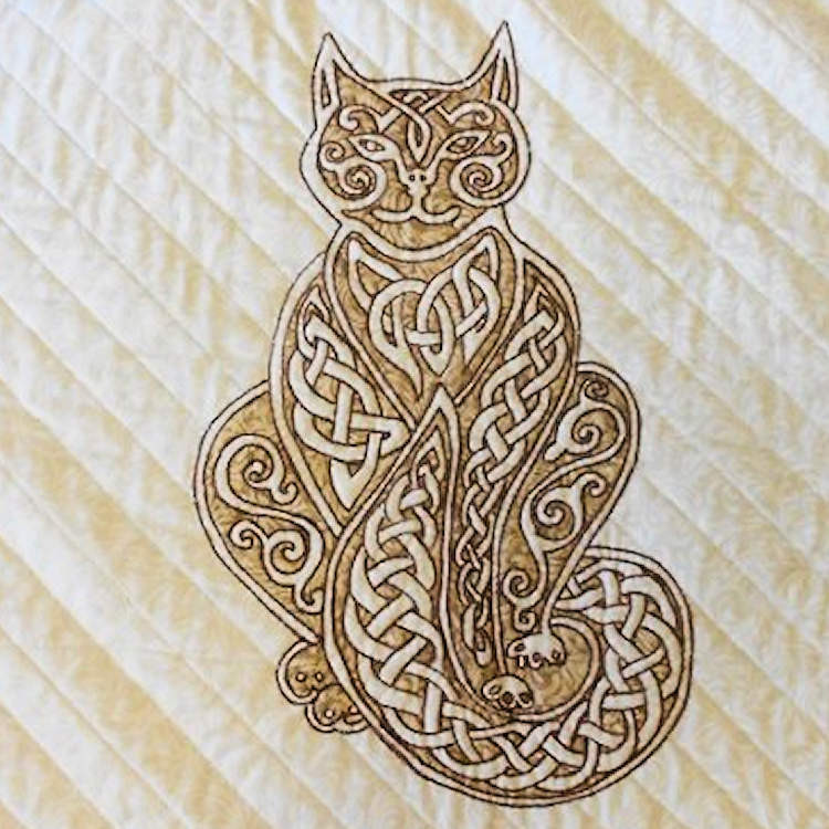 Celtic CatPaper Pattern - Product Image