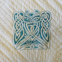 Celtic OwlPaper Pattern - Product Image