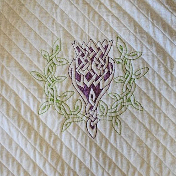 Celtic ThistelPaper Pattern - Product Image