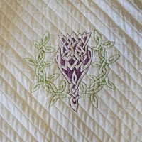 Celtic ThistelPaper Pattern - Product Image