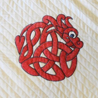 Celtic DragonPaper Pattern - Product Image