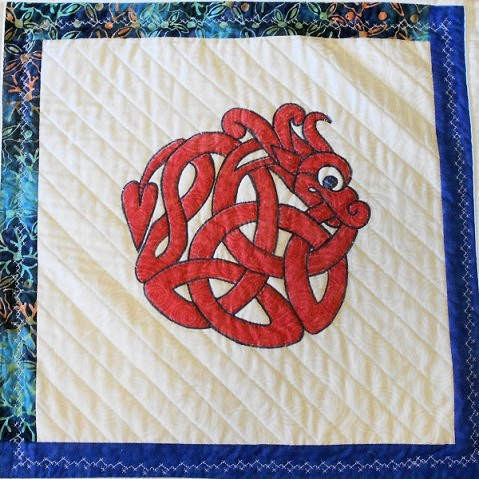 Celtic DragonPaper Pattern