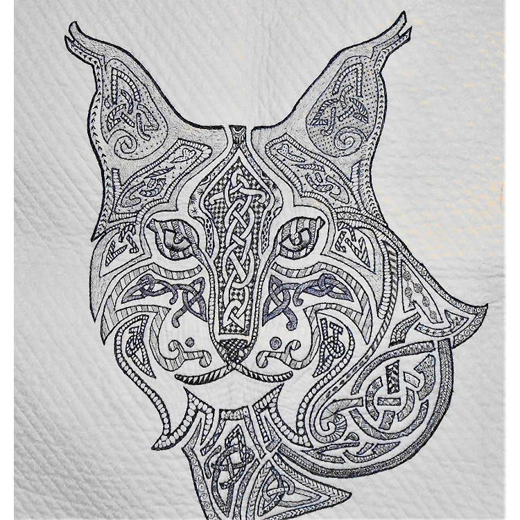 Lynx - SmallPaper Pattern - Product Image