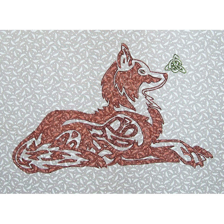 Celtic FoxPaper Pattern - Product Image