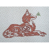 Celtic FoxPaper Pattern - Product Image