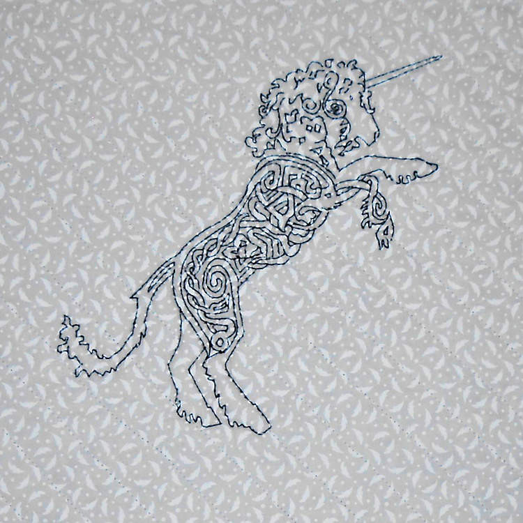 Celtic UnicornPaper Pattern - Product Image