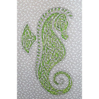 Celtic Sea HorsePaper Pattern - Product Image