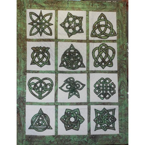 Celtic Knot12 PatternsComplete Quilt Set - Product Image
