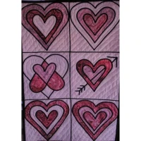 Hearts QuiltComplete Kit - Product Image