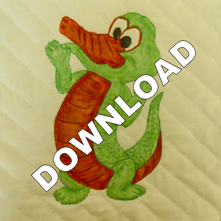 Green Valley AquariumAlly GatorDownloadable Pattern - Product Image
