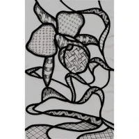Black OrchidPaper Pattern - Product Image
