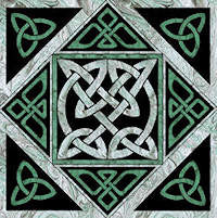 Forrest Knot Celtic Block - Product Image