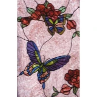 Butterfly & Wild RosesPaper Pattern - Product Image