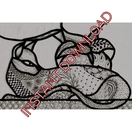 Casual CatDownloadable Pattern - Product Image