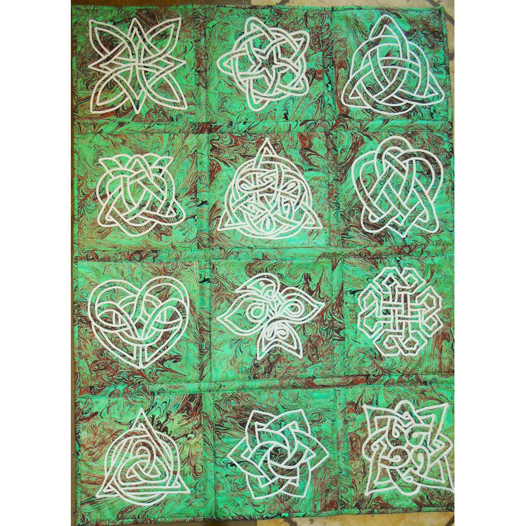 Celtic Braid WorkQuilt Set of 12Download Patterns - Product Image