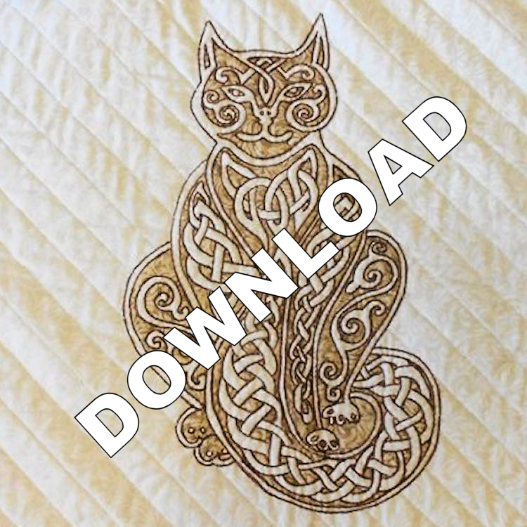 Celtic CatDownloadable Pattern - Product Image