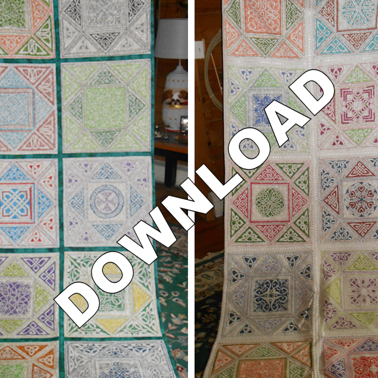 Celtic Ink WorkComplete Set of 20Downloadable Patterns - Product Image