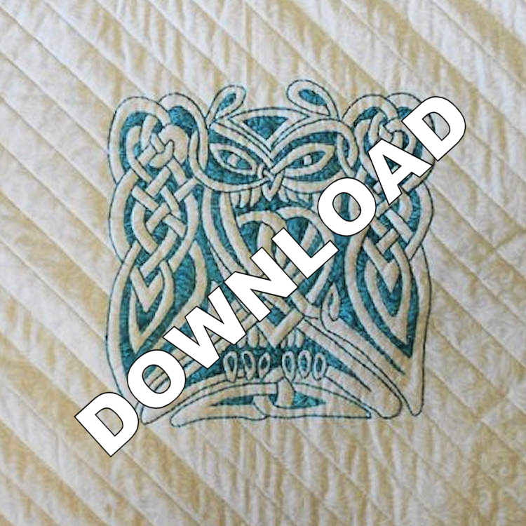 Celtic OwlDownloadable Pattern - Product Image