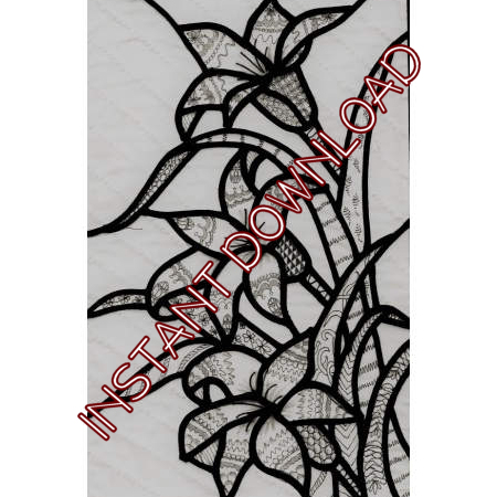 Day LiliesDownloadable Pattern - Product Image