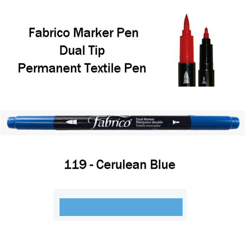Fabrico Marker PenCerulean Blue - Product Image