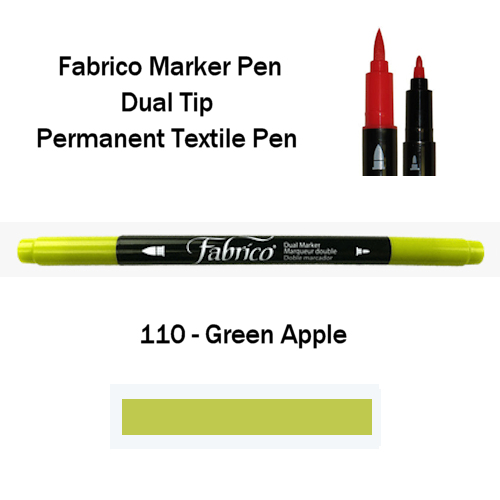 Fabrico Marker PenGreen Apple - Product Image