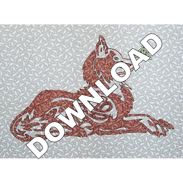 FoxDownloadable Pattern - Product Image