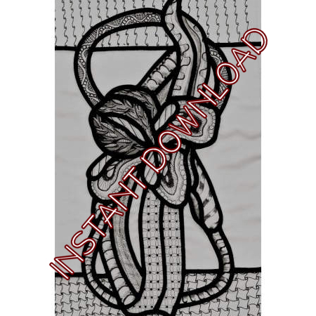 Garden IrisDownloadable Pattern - Product Image
