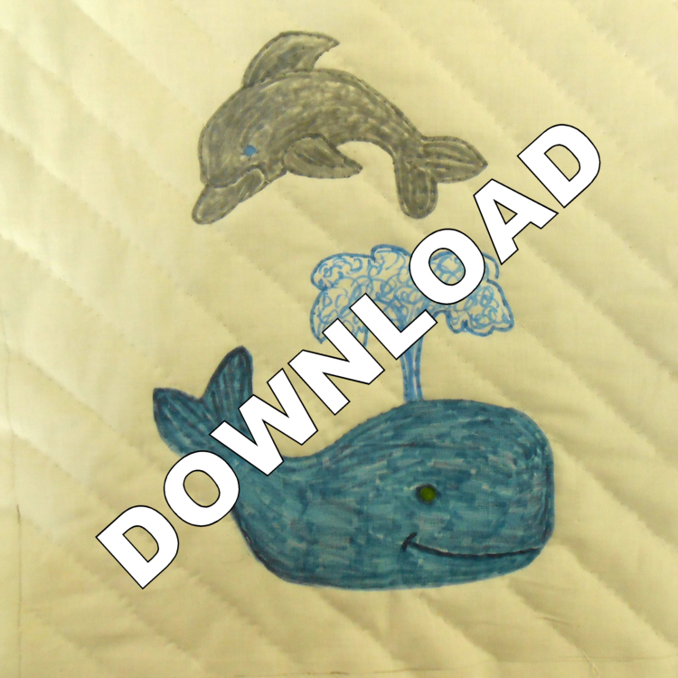 Green Valley AquariumWhale and DolphinDownloadable Pattern - Product Image