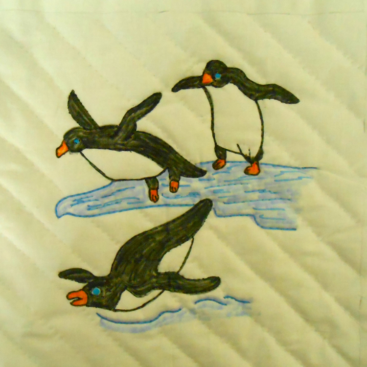 Green Valley AquariumPlayful PenguinsPaper Pattern - Product Image