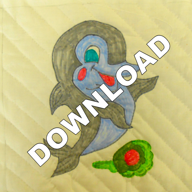 Green Valley AquariumPorpoiseDownloadable Pattern - Product Image