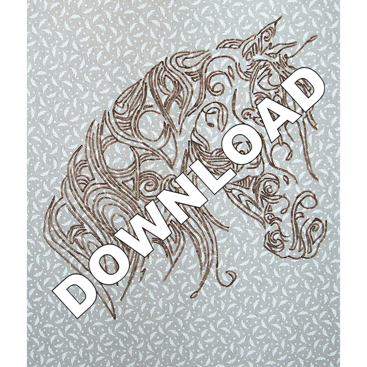 Wild HorseDownloadable Pattern - Product Image