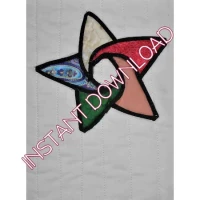 Homespun ChristmasChristmas StarDownloadable Pattern - Product Image