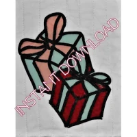Homespun ChristmasHoliday PresentsDownloadable Pattern - Product Image