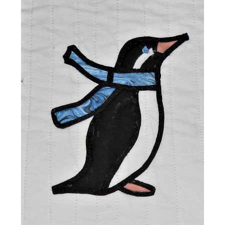 Homespun ChristmasHoliday PenguinPaper Pattern - Product Image