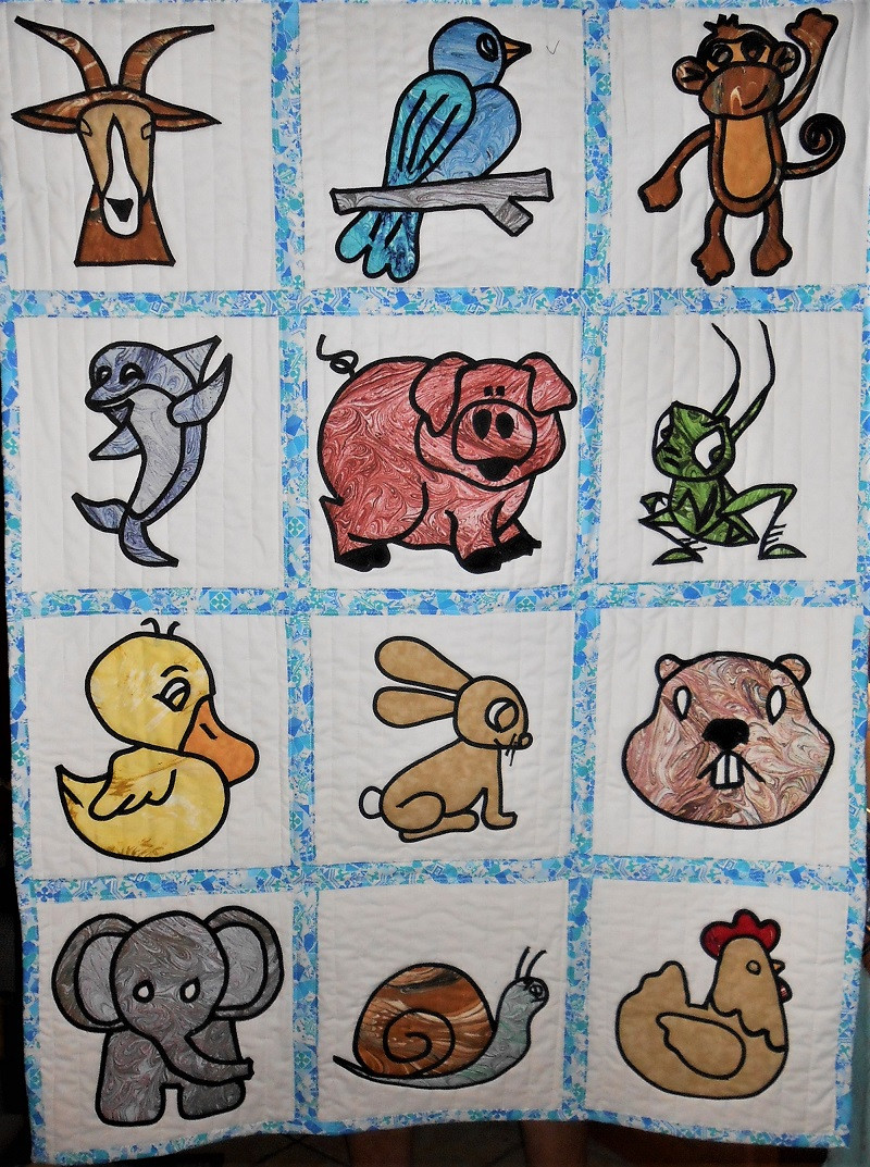 See My New FriendsComplete Set of 12 BlocksPaper Patterns