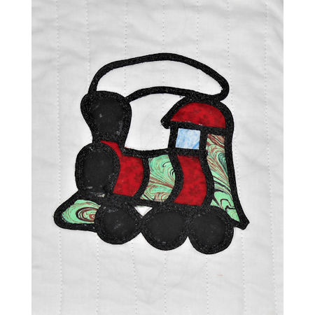 Homespun ChristmasChristmas TrainPaper Pattern - Product Image
