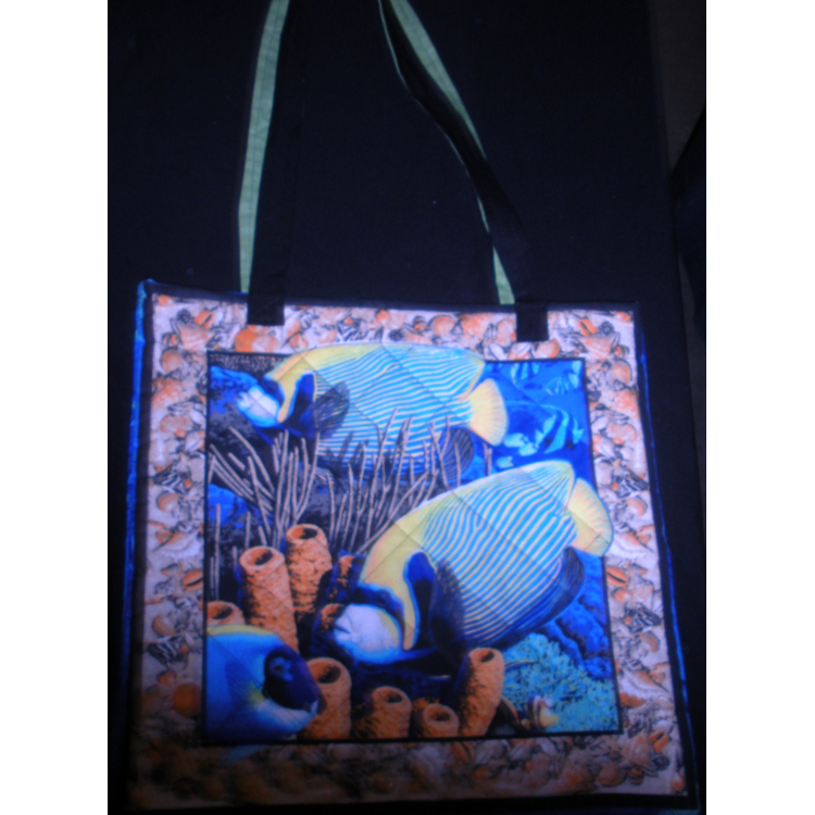 Printed Panel Tote BagPattern & InstructionsInstant Download - Product Image