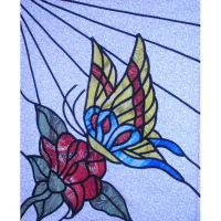 Le Papillon #1Complete KitFabric Overlay