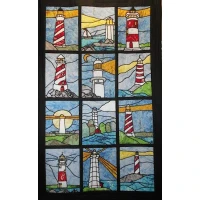 Lighthouse QuiltPaper Patterns (set of 12)