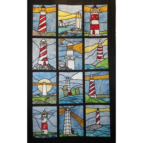 Lighthouse QuiltPaper Patterns (set of 12)