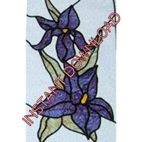 Double IrisDownloadable Pattern - Product Image