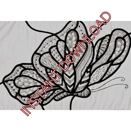 Monarch MadnessDownloadable Pattern - Product Image