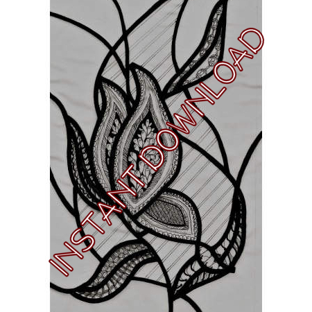 Moth to FlameDownloadable Pattern - Product Image
