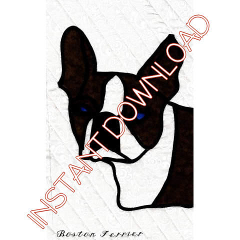 My Dog SeriesBoston TerrierDownloadable Pattern - Product Image