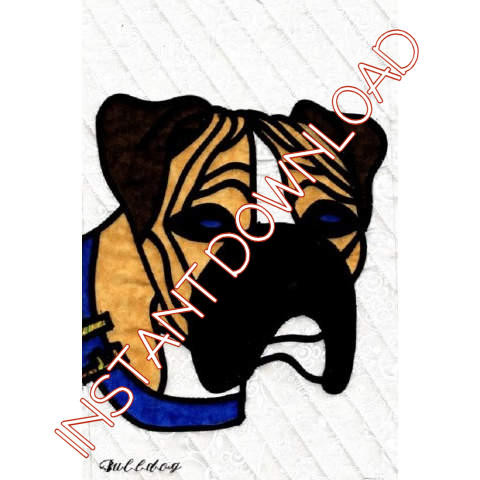 My Dog SeriesBulldogDownloadable Pattern - Product Image