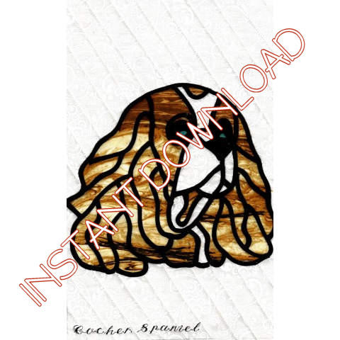 My Dog SeriesCocker SpanielDownloadable Pattern - Product Image