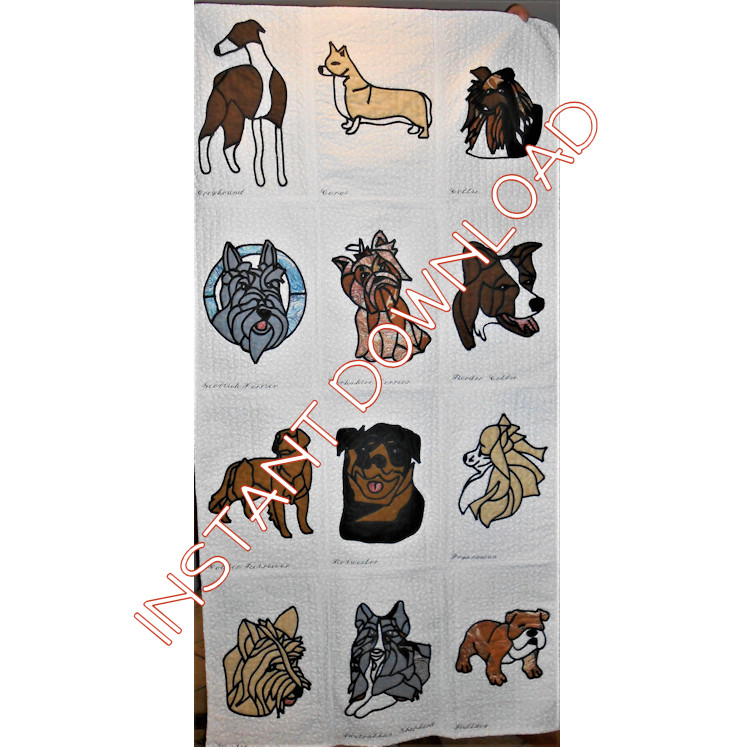 My Dog Series Set 2Pattern 14 - 25Downloadable Pattern - Product Image